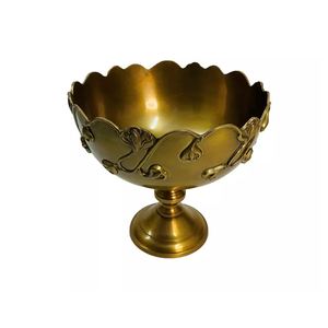 Bol en métal avec logo personnalisé nouveauté bol polyvalent en acier inoxydable pour la cuisine et la restauration à vendre - Product Image 1