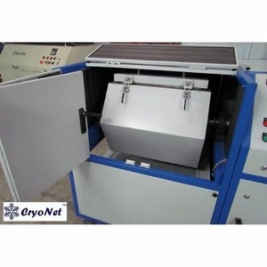 CryoNet Tumbleblast Moteur de machine de dégivrage en caoutchouc cryogénique automatique Productivité élevée Roulement de boîte de vitesses de capacité de 6 tonnes/jour - Product Image 5