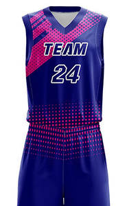 Camiseta de Baloncesto Sublimada Personalizada 100% Poliéster para Hombre, Ropa Deportiva sin Mangas Anti-UV para Verano - Product Image 5