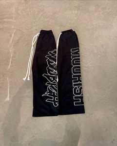 กางเกงสำหรับผู้ชายกางเกงขาบานสำหรับผู้ชายกางเกงเรียกเหงื่อแบบสั่งทำได้กางเกงวอร์มขาบานซีดกันแดดพิมพ์ลายสกรีนลายวินเทจแอซิดแบบบาน - Product Image 4