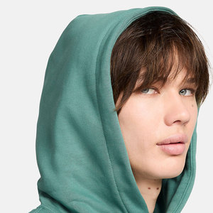 Sweat-shirt à capuche épais 320 g/m² pour homme, sans cordon, personnalisable, effet vieilli, vierge, délavé à l'acide, coupe classique, imperméable - Product Image 4