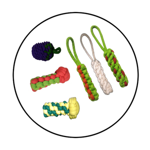 Jouets interactifs durables et engageants en nylon et corde en caoutchouc pour animaux de compagnie pour la récréation et l'exercice d'entraînement pour chiens et chats - Product Image 5