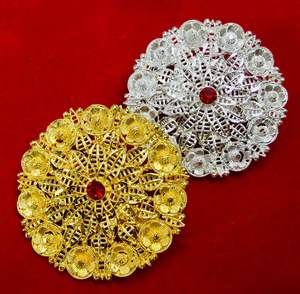 DP เข็มกลัดสตรีโบราณแบบสั่งทำพร้อมส่งสร้อยคอโซ่ไข่มุก mayotte comoros เครื่องประดับอัญมณีของขวัญ - Product Image 3