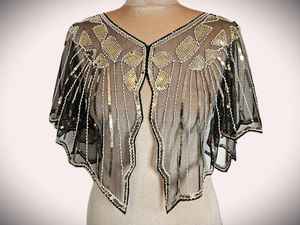 Ropa de Club ODM, Estilo Preppy de Alta Moda, Capa con Cuentas de Cristal, Diseño Único Hecho a Mano, Envoltura para Fiesta, Poliéster, Taabi Exports, Mujeres Adultas - Product Image 5