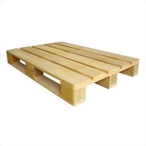 Euro palettes durables en bois de pin à face unique Application industrielle entrepôt stockage chariot élévateur palettes usine logistique 4 voies - Product Image 4