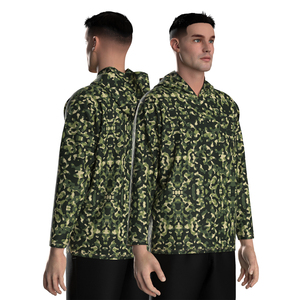 Sublimación personalizada rendimiento más tamaño antibacteriano pesca Sudadera con capucha poliéster UPF 50 Camisa con capucha bajo MOQ pesca al por mayor - Product Image 2