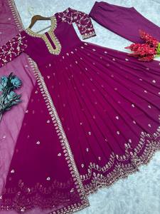 ชุดผ้าบางปักลายผ้าจอร์เจีย - Product Image 4