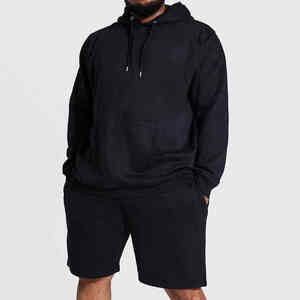 Ensemble court pour homme personnalisé OEM, vente chaude, qualité supérieure, nylon, fermeture éclair, sweat-shirt, short, nouvelle arrivée, ensemble court coupe-vent - Product Image 2