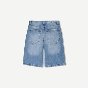 Short en jean décontracté pour femmes Slim Summer Print Logo personnalisé Taille Respirant Lavé Usine Vente en gros - Product Image 6