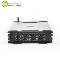 Service ODM - Amplificateur de voiture DSP-X812 Plus 8X130W 8 canaux 14.4V Classe AB avec égaliseur DSP intégré et circuit personnalisé