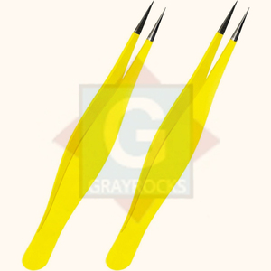 Outils de cils professionnels de haute qualité Pince à sourcils de beauté avec pince à épiler à pointe pointue - Product Image 3