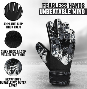 Gants de gardien de but professionnels 2025 de haute qualité en latex respirant antidérapant avec protection des doigts pour l'entraînement au football - Product Image 2