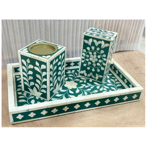 OEM <b>Oud</b> Burner Electric Bone & Mother of Pearl Inlay <b>Bakhoor</b> Burner 2025 Luxury Mubkhar Medkhan with MOP Tray Resin Boxes 2025 - Product Image 6