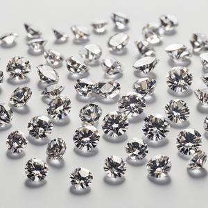 Lab Grown Round Brilliant 4.50 Carat Bonne qualité E F Color VVS 1 Clarity Loose CVD Diamond IGI Certificate - Product Image 1