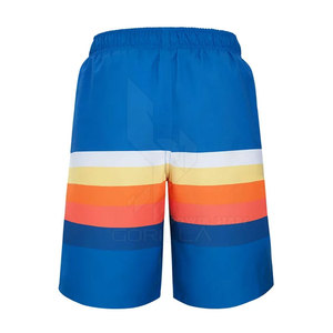 Custom Made <b>Men</b> <b>Shorts</b> Elastic Waist Mid Casual Solid Pattern 100% Cotton Quick Dry Customized Color Made in Pakistan - Product Image 2