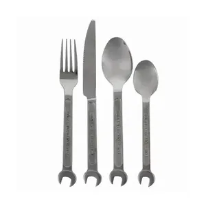 Handmade <b>Wooden</b> Cutlery <b>Set</b> Exclusive Quality Salad Fork Trending Design Black Color Wood <b>Ice</b> <b>Cream</b> Spoon Flatware <b>Set</b> - Product Image 4