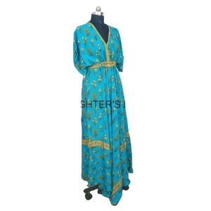 Elegante Vestido Midi Vintage con Cuello Redondo y Botones de Cristal, Estilo Oficina para Mujer, con Bolsillos y Borlas - Product Image 4