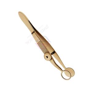 Pinzas Desmarres para Chalazión en Oro Rosa, Instrumento Quirúrgico Oftálmico de Acero Inoxidable para Uso Clínico - Product Image 2