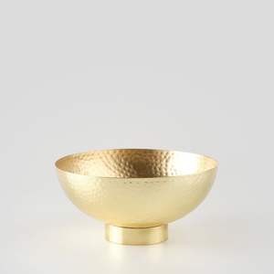 Best Quality Fixed Serving <b>Bowl</b> for Home Hotel Dinnerware Decor Gold Color Modern Design <b>Metal</b> Salad <b>Bowl</b> in Wholesale Price - Product Image 1