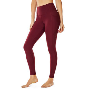 Mallas de Yoga ajustadas personalizadas para mujer, Leggings de entrenamiento de alta calidad, sin costuras, de cintura alta - Product Image 2