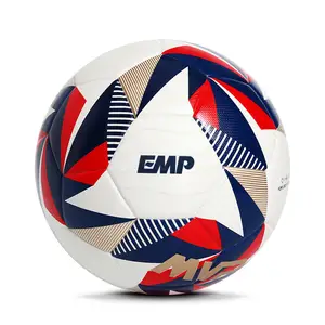 Bola colorida de futebol feita no paquistão, melhor qualidade, treinamento, logotipo personalizado, bola colorida