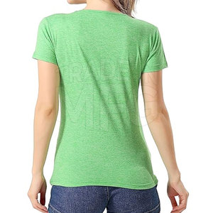 Nueva llegada ligero precio barato mujeres gimnasio camiseta Fitness desgaste cómodo al por mayor mujeres gimnasio camiseta - Product Image 2