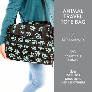 Pet Grooming Tote Bag, <b>Cat</b> ,Dog Grooming Supplies Organizer Storage for Pets Grooming Kit and Accessories - Product Image 4