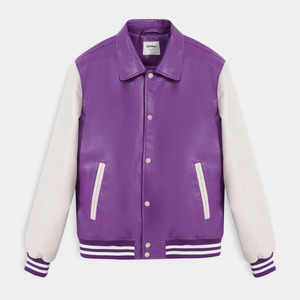 Chaqueta Universitaria de Béisbol para Hombre, Personalizada OEM, de Alta Calidad, Estilo Vintage de Invierno y Otoño, Estilo Urbano con Bordado de Chenilla - Product Image 4