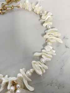 สร้อยคอลูกปัดมุกธรรมชาติลูกปัดเรียบ8มม. เครื่องประดับโชคเกอร์กำหนดขนาดเองได้ - Product Image 6