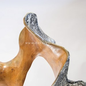 ขาตั้งตกแต่งทำจากไม้และอลูมิเนียมออร์แกนิกของตกแต่งไม้ธรรมชาติทำมือคุณภาพสูง - Product Image 5