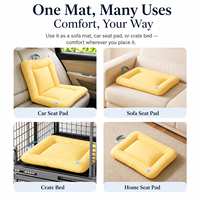 Tapis de transport pour animaux de compagnie avec poignée, tapis de voyage portable, protection de siège de voiture et de canapé pour chat et chien, 4 tailles S-XL, vente en gros OEM