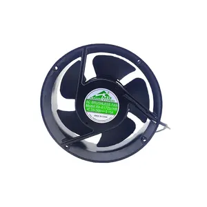 Big size round RoHS certificated 172*51mm 220v cooling fan