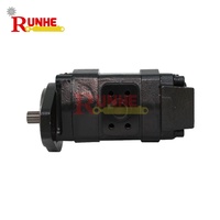 Gruppo Pompa Idraulica Aftermarket per Macchine Edili 14561971, Pompa Olio a Doppio Ingranaggio per Sistema Idraulico Escavatore