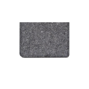 Bespoke Men's Minimalist Felt Adhesive Card Case Gray Regular Size-RFID Fashionable Bag for Credit Cards <b>Documents</b> Office - Product Image 3