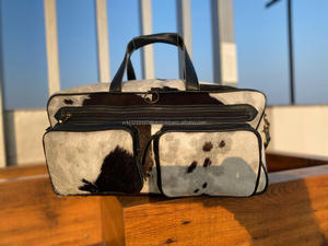 Sacs à langer en cuir de vachette véritable faits à la main sacs à langer en fourrure naturelle Weekender bébé sacs Western élégant Cowgirl mode femmes sacs à bandoulière - Product Image 3