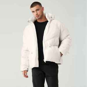 Veste polaire à capuche légère en toile pour homme Manteau d'hiver respirant et résistant à l'eau pour les sports de plein air à usage décontracté - Product Image 1
