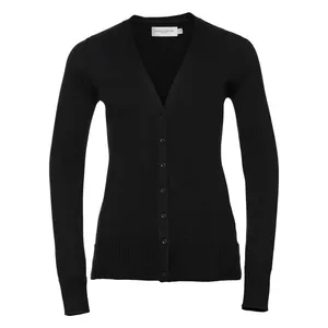 Cardigan en tricot à col en V pour femmes, polos promotionnels personnalisés - Product Image 1