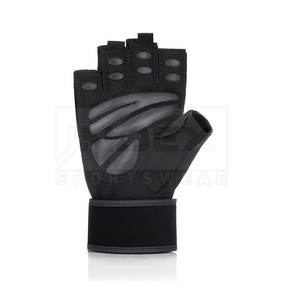 Gants en cuir de fitness en peau de mouton de haute qualité, nouveau design confortable pour une utilisation en salle de sport - Product Image 2
