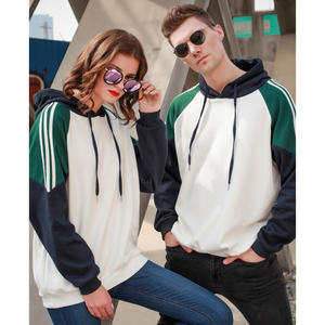 เสื้อฮู้ดสวมหัวผู้ชายสไตล์ฝรั่งเศสฤดูหนาวผ้าฟลีซผ้าฝ้าย100% หลากสีพิมพ์ลายปักโลโก้3D สีพื้น - Product Image 4