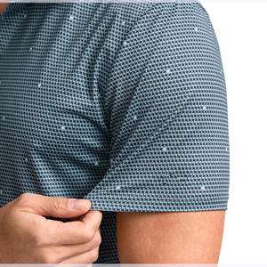 Venta caliente 2025 nuevos hombres Casual actividades al aire libre polos hombres manga corta secado rápido poliéster Polo camisa - Product Image 6