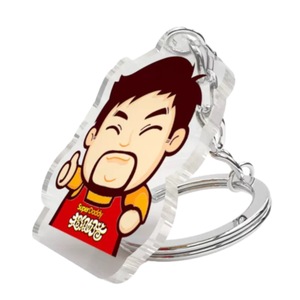 Llavero acrílico multifuncional Llavero ligero Premium Ideal para personalización y regalos - Product Image 1