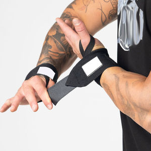 <b>Wrist</b> <b>Wraps</b> for Weightlifting Heavy Duty <b>Gym</b> Workout <b>Wrist</b> <b>Wraps</b> Extra Strength 12" & 18" Lifting <b>Wrist</b> <b>Wraps</b> for Men - Product Image 6