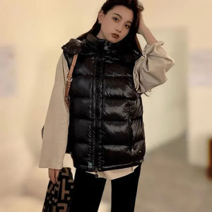 Veste matelassée imperméable à col montant en toile pour homme, style tendance, pour l'hiver, grande taille - Product Image 6