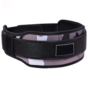 Ceinture de musculation en nylon personnalisée, ceinture d'entraînement réglable en néoprène pour la compression, accessoires de fitness pour la salle de sport - Product Image 6