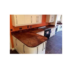 Losa de granito rojo moderno Bruno para cocina, baño, diseño de interiores, piedra natural con acabado superficial pulido - Product Image 4