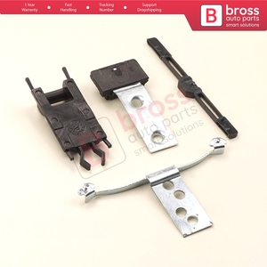 BSR507 4 Pieces Sunroof Shade Runner Slider Rail <b>Trim</b> Repair <b>Clips</b> for 3 Series E46 2003-2006 Facelift 54137134516 54138246025 - Product Image 6