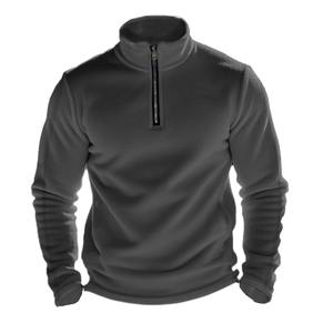 Basics coton mélangé à manches longues veste à capuche fermeture éclair veste hommes sweats à capuche sweat Slim Fit homme vêtements - Product Image 5