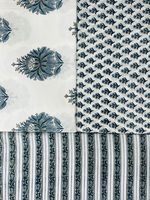 Belle main bloc imprimé 100% coton tissu matière première pour robe léger par la cour au taux d'usine fournisseur H-16