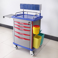Chariot de travail vétérinaire OSCAT Pet ABS, série de chariots d'anesthésie vétérinaire, rangement multi-tiroirs, équipement vétérinaire, clinique pour chiens, chats et animaux de compagnie