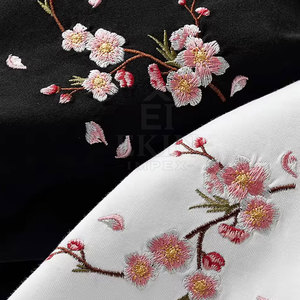 T-shirts brodés élégants pour hommes, tissu doux, coupe confortable, vêtements décontractés pour un usage quotidien et un look tendance - Product Image 3